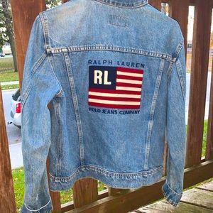VINTAGE RALPH LAUREN JEAN JACKET